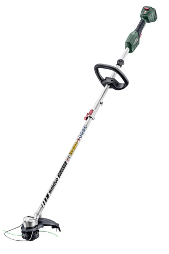 Триммер аккумуляторный косит леской