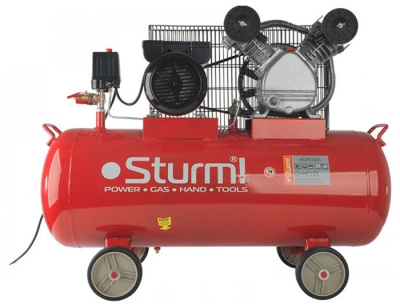 Компрессор масляный Sturm! AC931031, 100 л, 2.2 кВт