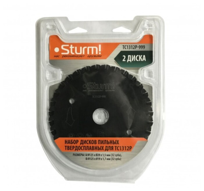Набор пильных дисков Sturm! TC1312P-999 125х28 мм 2 шт.