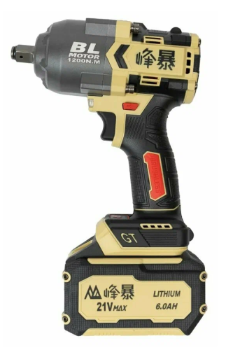 Аккумуляторный гайковерт крутящий момент 1200 Нм