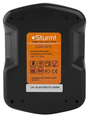 Аккумуляторный блок Sturm! CDH1815 18 В 1.5 А·ч