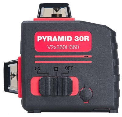 Лазерный уровень самовыравнивающийся Fubag Pyramid 30R V2х360H360