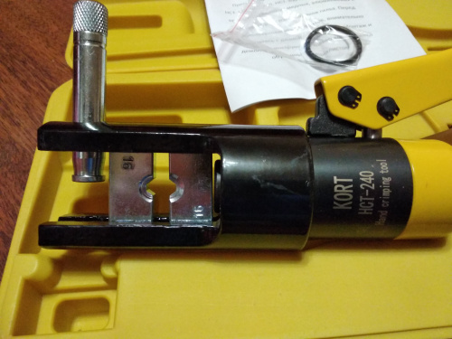 Пресс ручной гидравлический 16-240 мм2