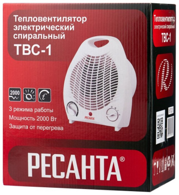 Тепловентилятор РЕСАНТА ТВC-1